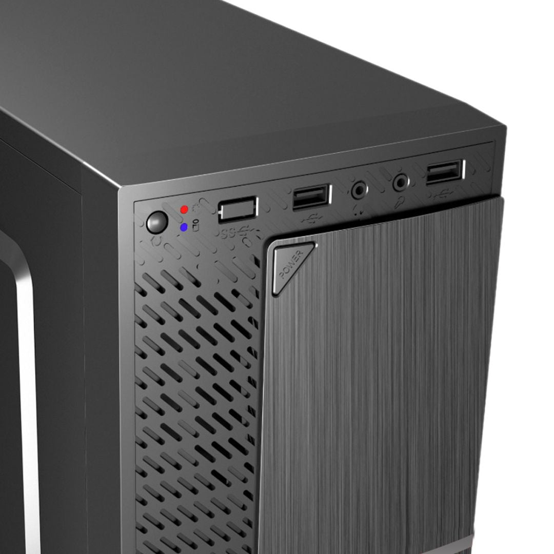 Alcatroz Azzura NeoX Micro - ATX Case with Magnum Pro 225 PSU - Red - RetroguySA