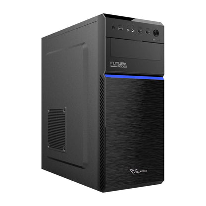 Alcatroz Futura Black N3000 ATX Case with Magnum Pro 225 PSU - Black - RetroguySA