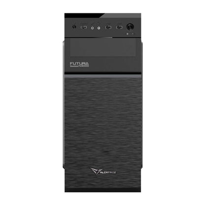 Alcatroz Futura Black N3000 ATX Case with Magnum Pro 225 PSU - Black - RetroguySA