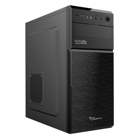 Alcatroz Futura Black N3000 ATX Case with Magnum Pro 225 PSU - Black - RetroguySA