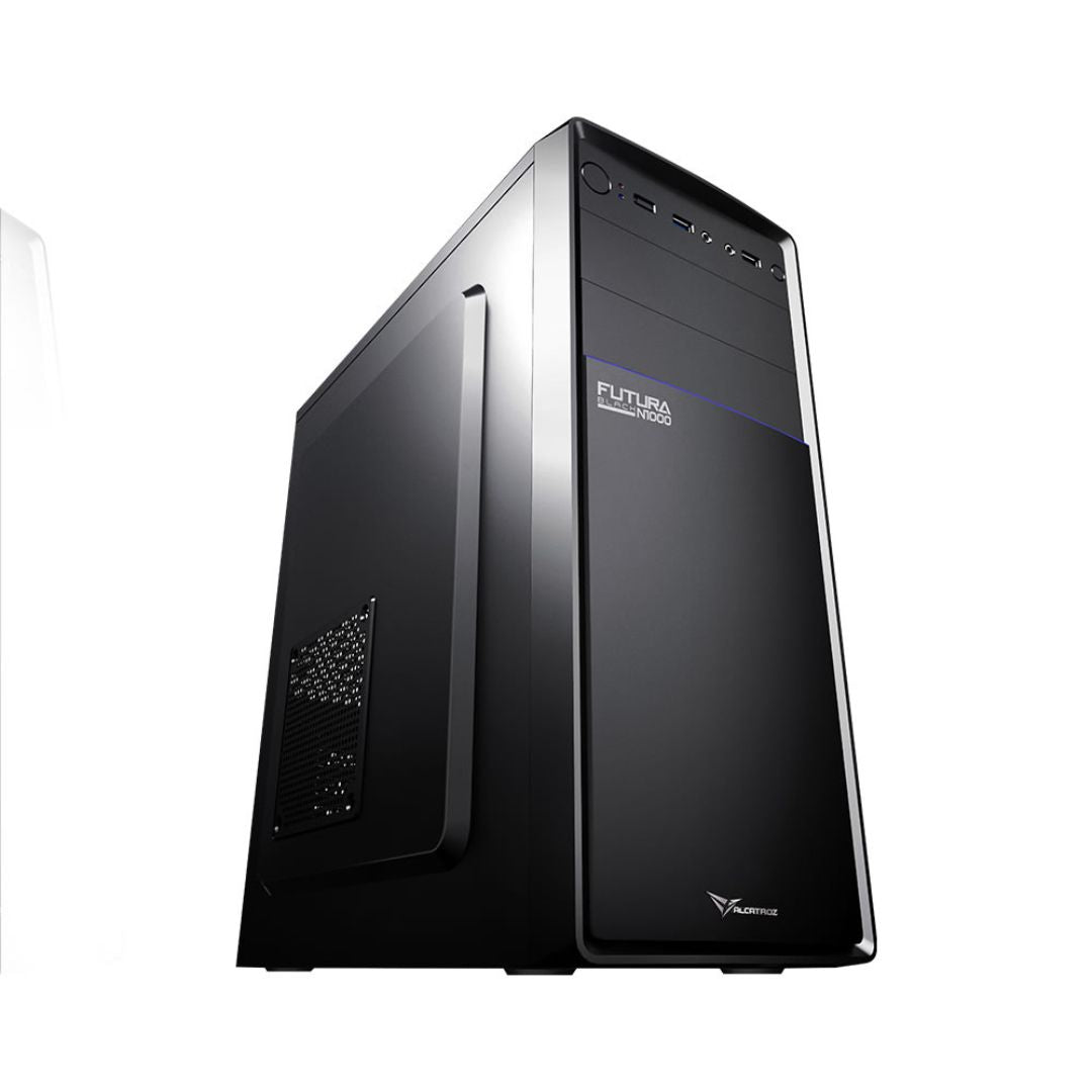 Alcatroz Futura N1000 ATX Case with Magnum Pro 225 PSU - Black - RetroguySA