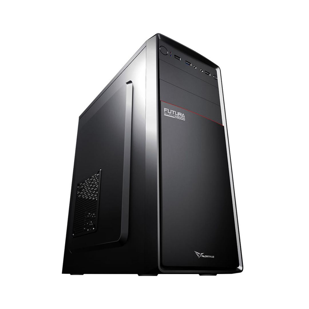 Alcatroz Futura N1000 ATX Case with Magnum Pro 225 PSU - Black - RetroguySA