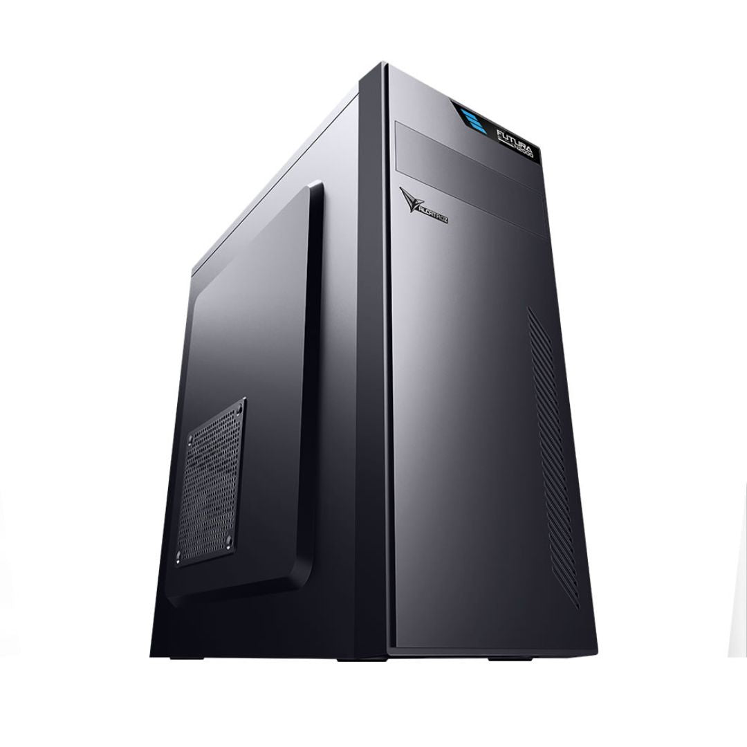 Alcatroz Futura N2000 ATX Case with Magnum Pro 225 PSU - Black - RetroguySA