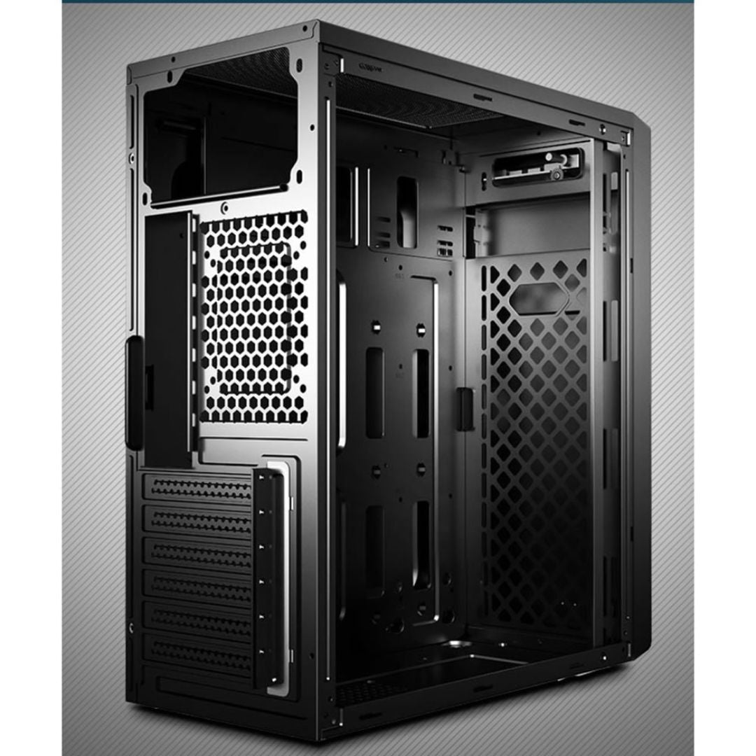 Alcatroz Futura N2000 ATX Case with Magnum Pro 225 PSU - Black - RetroguySA