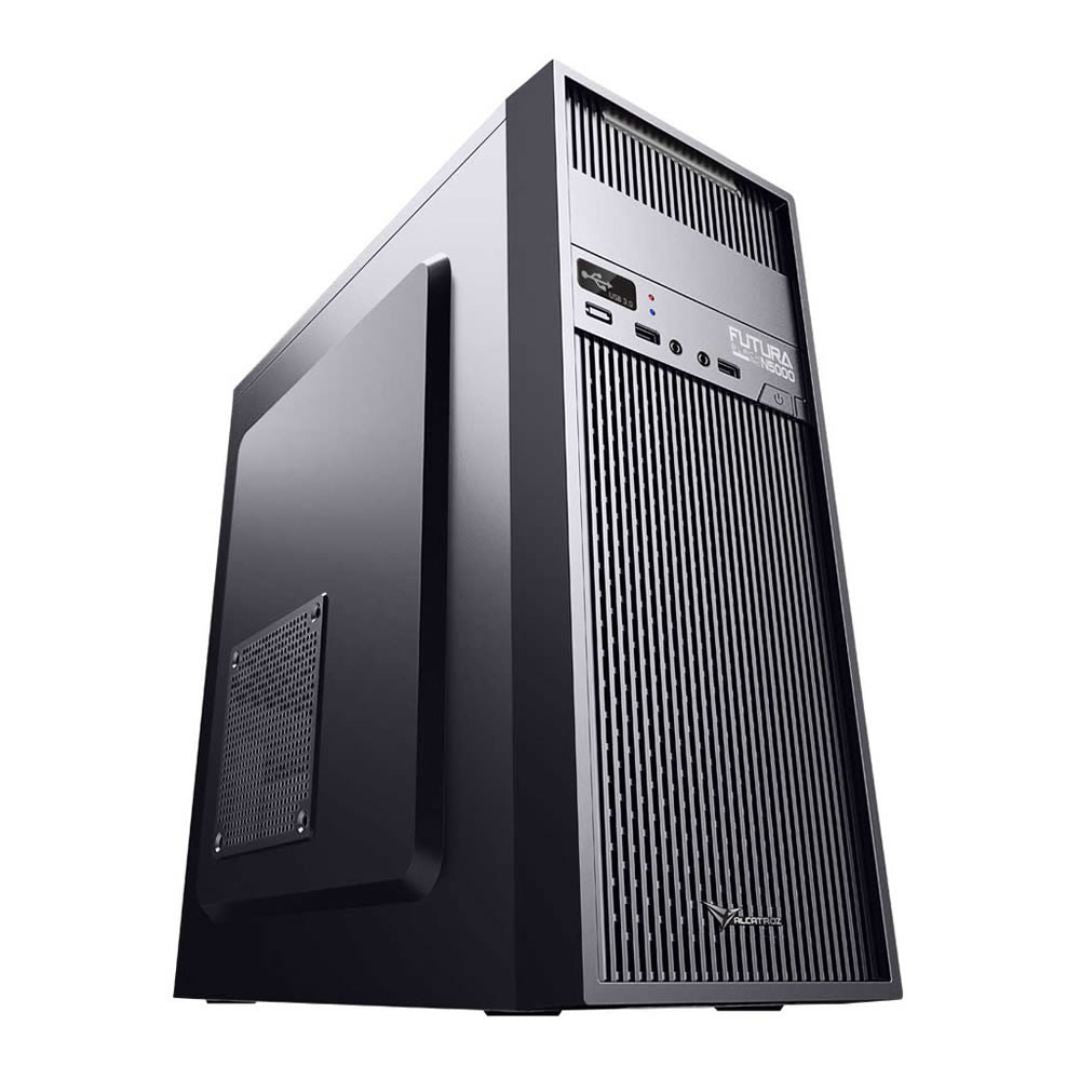 Alcatroz Futura N5000 ATX Case with Magnum Pro 225 PSU - Black - RetroguySA