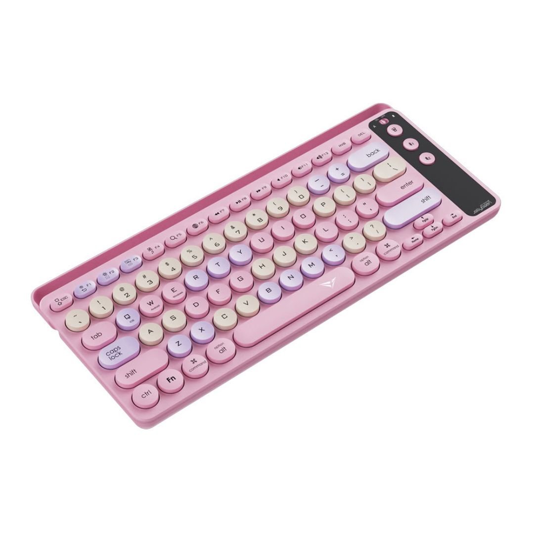 Alcatroz Jellybean Air Dock 2 Bluetooth and Wireless Keyboard - Spring Pink - RetroguySA