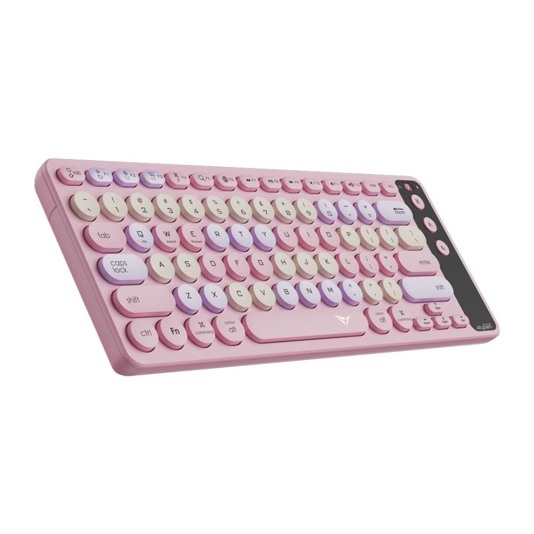 Alcatroz Jellybean Air Dock 2 Bluetooth and Wireless Keyboard - Spring Pink - RetroguySA