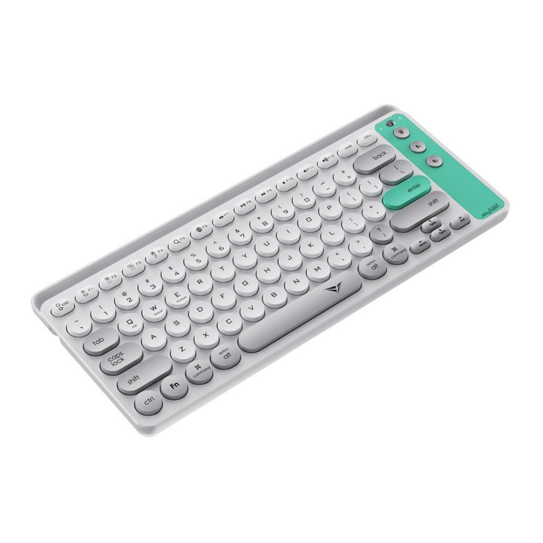 Alcatroz Jellybean Air Dock 2 Bluetooth and Wireless Keyboard - Winter White - RetroguySA