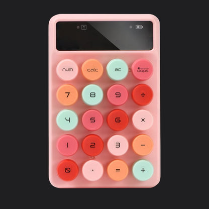 Alcatroz JellyBean Num A3 Bluetooth and Wireless Numpad - Crayon Pink - RetroguySA