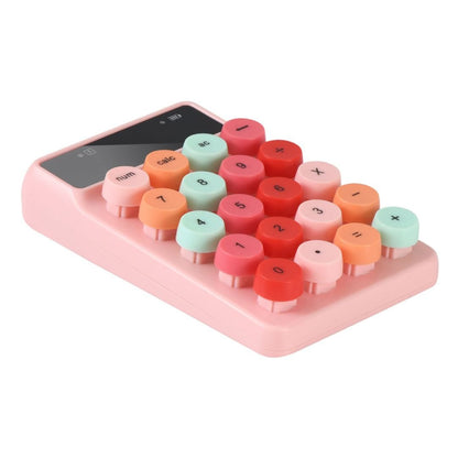 Alcatroz JellyBean Num A3 Bluetooth and Wireless Numpad - Crayon Pink - RetroguySA