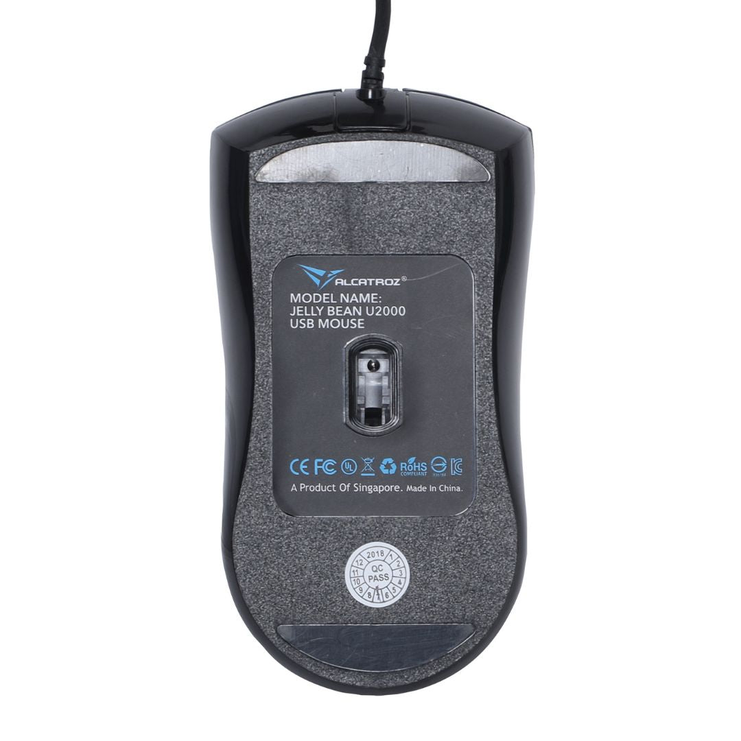 Alcatroz Jellybean U2000 Keyboard and Mouse - Black - RetroguySA