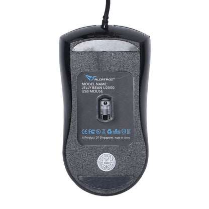 Alcatroz Jellybean U2000 Keyboard and Mouse - Black - RetroguySA