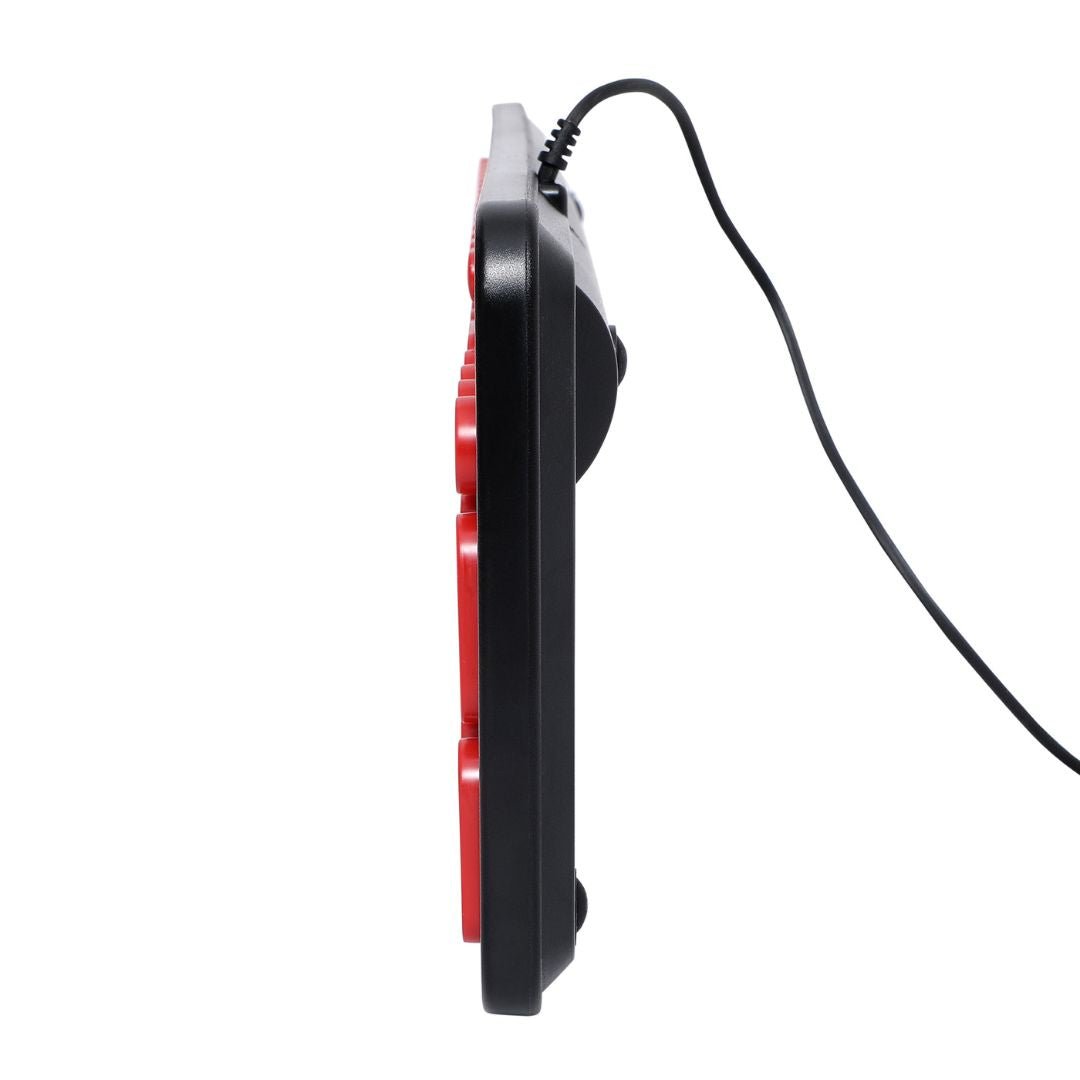 Alcatroz Jellybean U2000 Keyboard and Mouse - Black/Red - RetroguySA