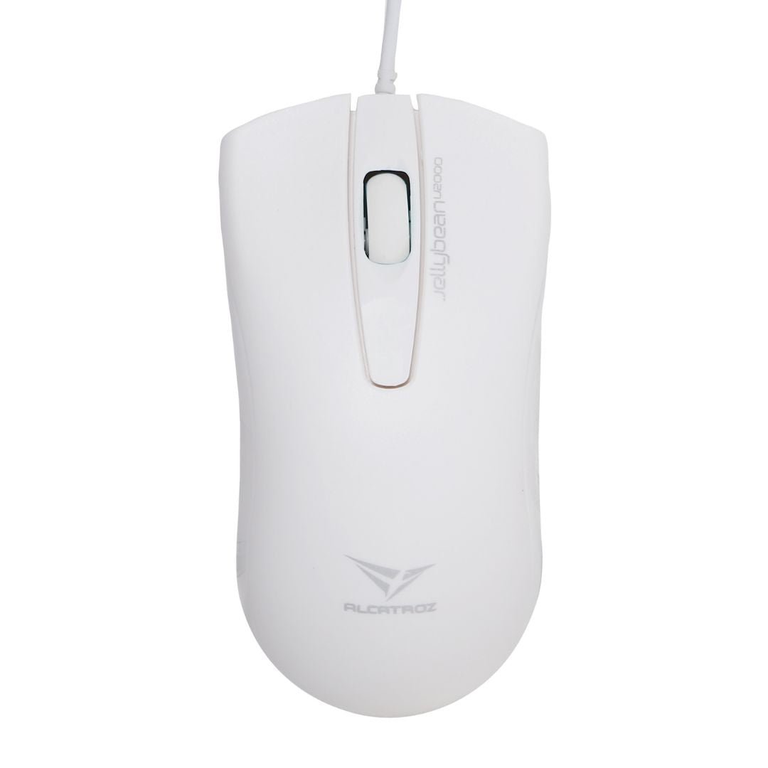 Alcatroz Jellybean U2000 Keyboard and Mouse - White - RetroguySA