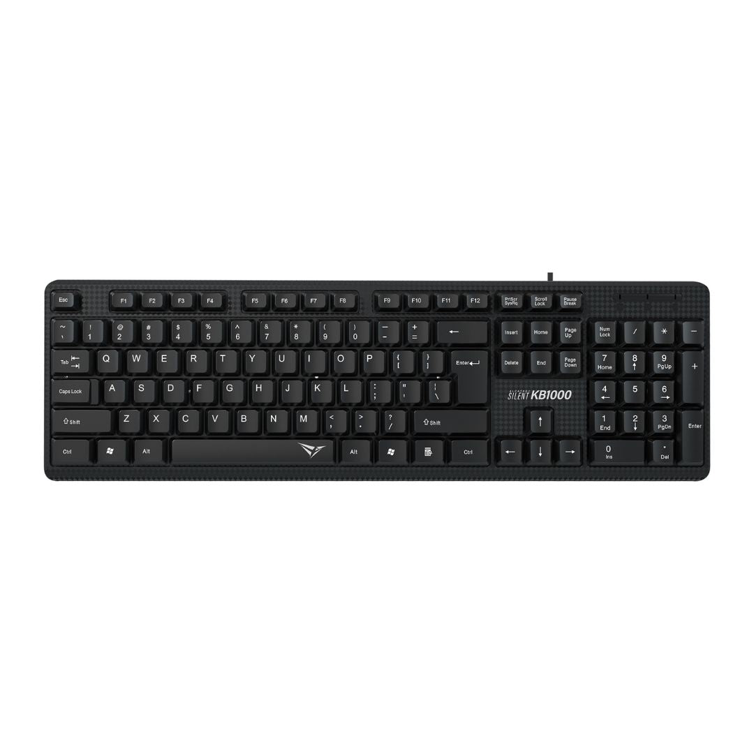 Alcatroz Silent KB1000 USB Wired Keyboard - RetroguySA