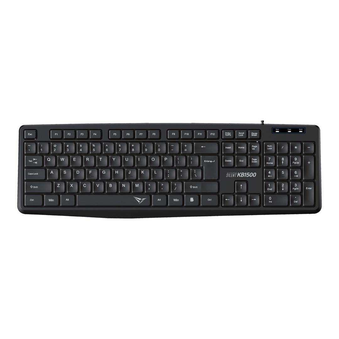 Alcatroz Silent KB1500 USB Wired Keyboard - RetroguySA