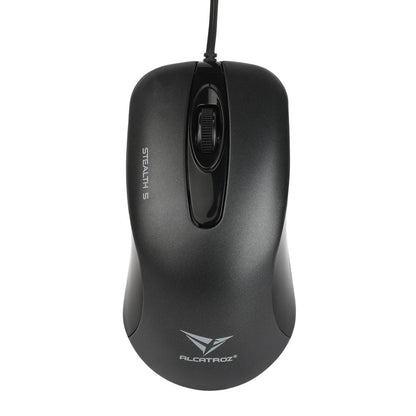 Alcatroz Stealth 5 USB Mouse - Grey - RetroguySA