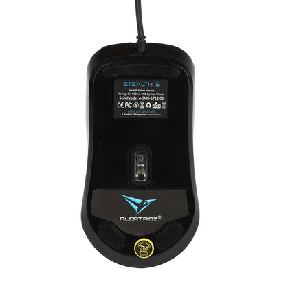 Alcatroz Stealth 5 USB Mouse - Grey - RetroguySA