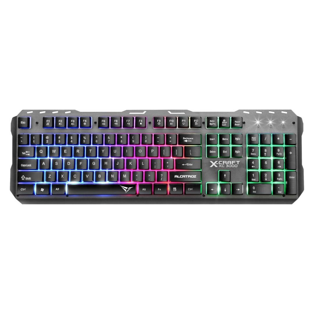 Alcatroz X - Craft XC 3000 Gaming USB Wired Keyboard and Mouse - RetroguySA
