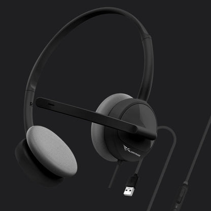 Alcatroz XP 1U USB Headset with Mic - Black - RetroguySA