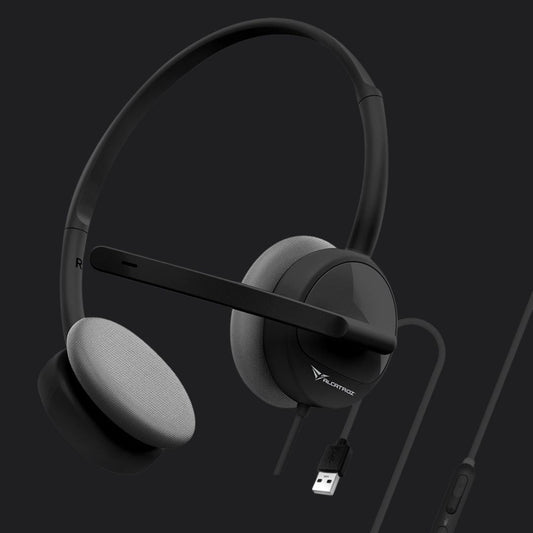 Alcatroz XP 1U USB Headset with Mic - Black - RetroguySA