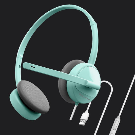 Alcatroz XP 1U USB Headset with Mic - Mint - RetroguySA