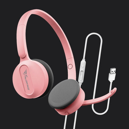 Alcatroz XP 3U USB Headset with Mic - Pink - RetroguySA