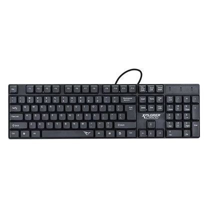 Alcatroz Xplorer C3500 Wired Keyboard and Mouse Combo - RetroguySA