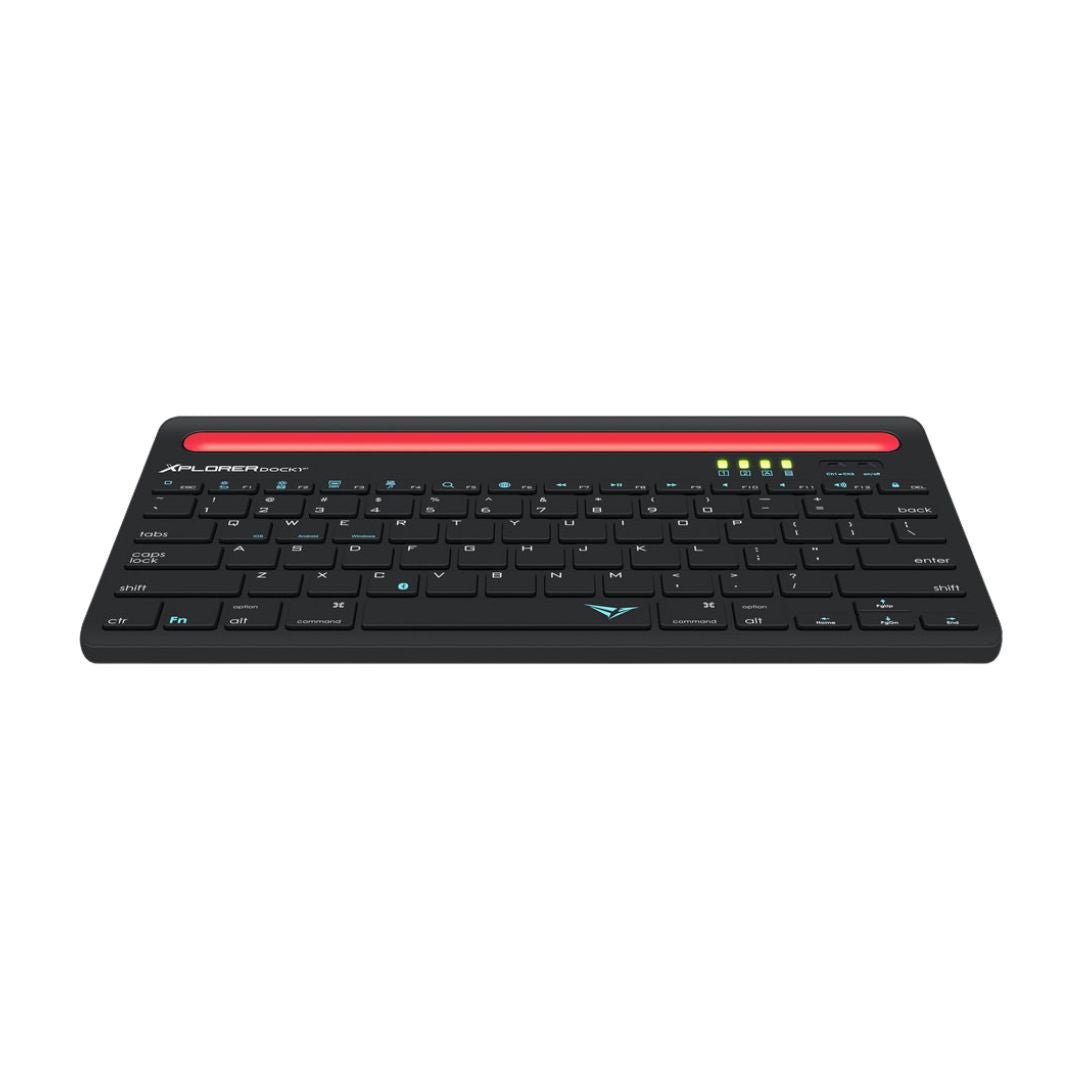 Alcatroz Xplorer Dock 1 Bluetooth Keyboard - Black/Red - RetroguySA