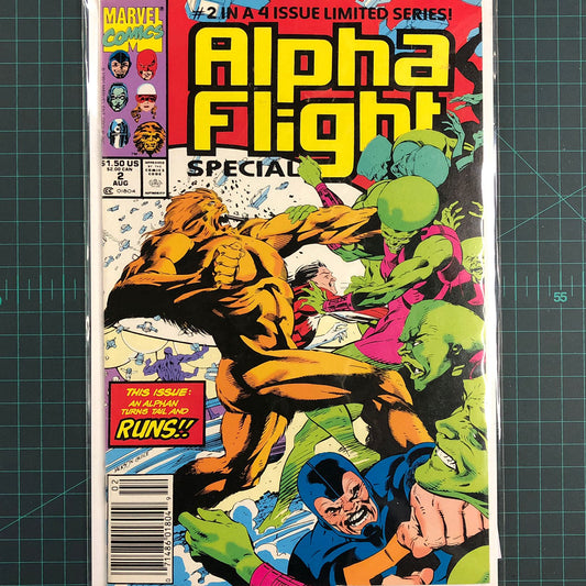 Alpha Flight Special 2 | 1991 | Comic | Marvel | Comic Book - RetroguySA
