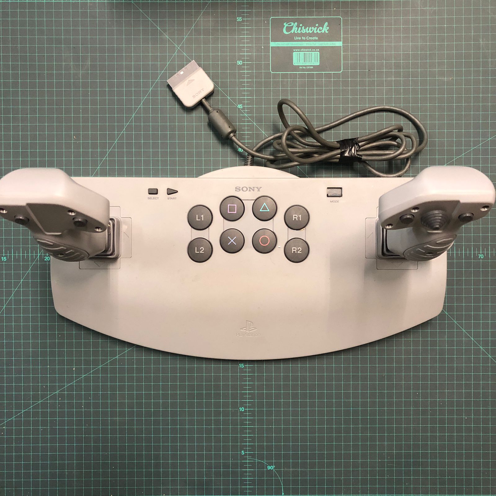 Analog Flight Dual / Twin Joystick Controller | Playstation 1 | PS1 | Accessories - RetroguySA