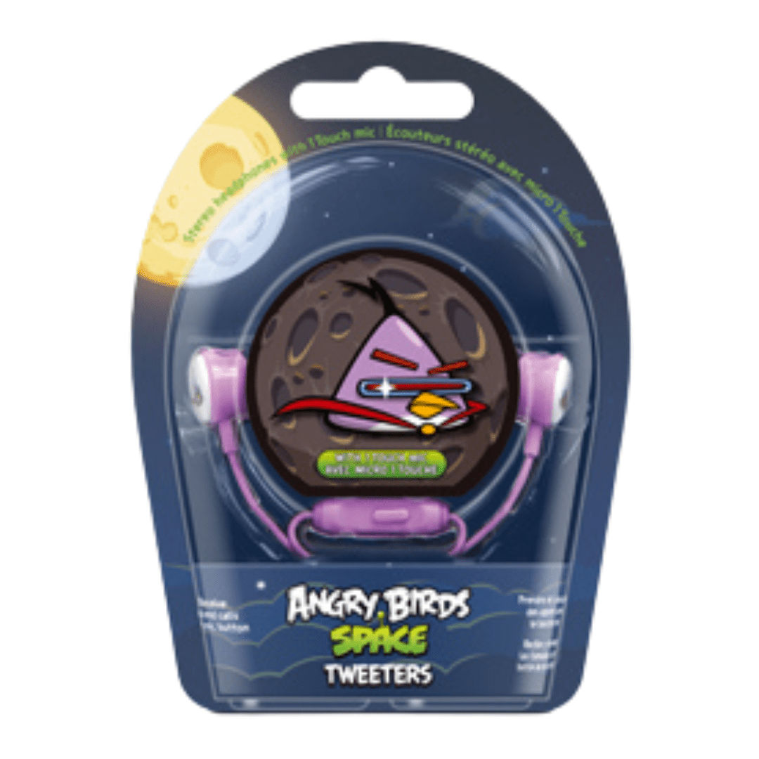 Angry Birds Pink Lazer Bird Space Tweeters - RetroguySA