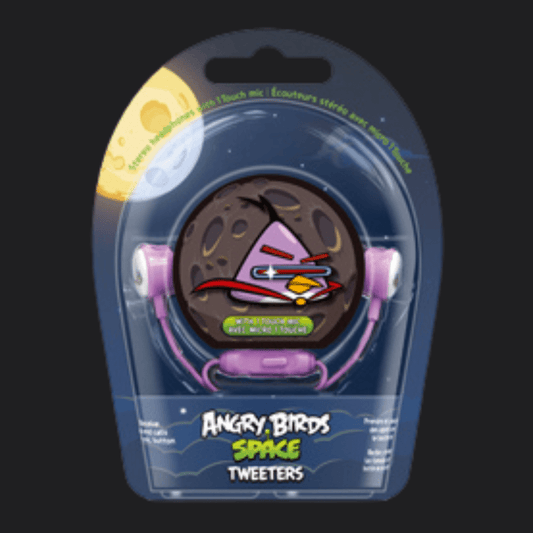 Angry Birds Pink Lazer Bird Space Tweeters - RetroguySA
