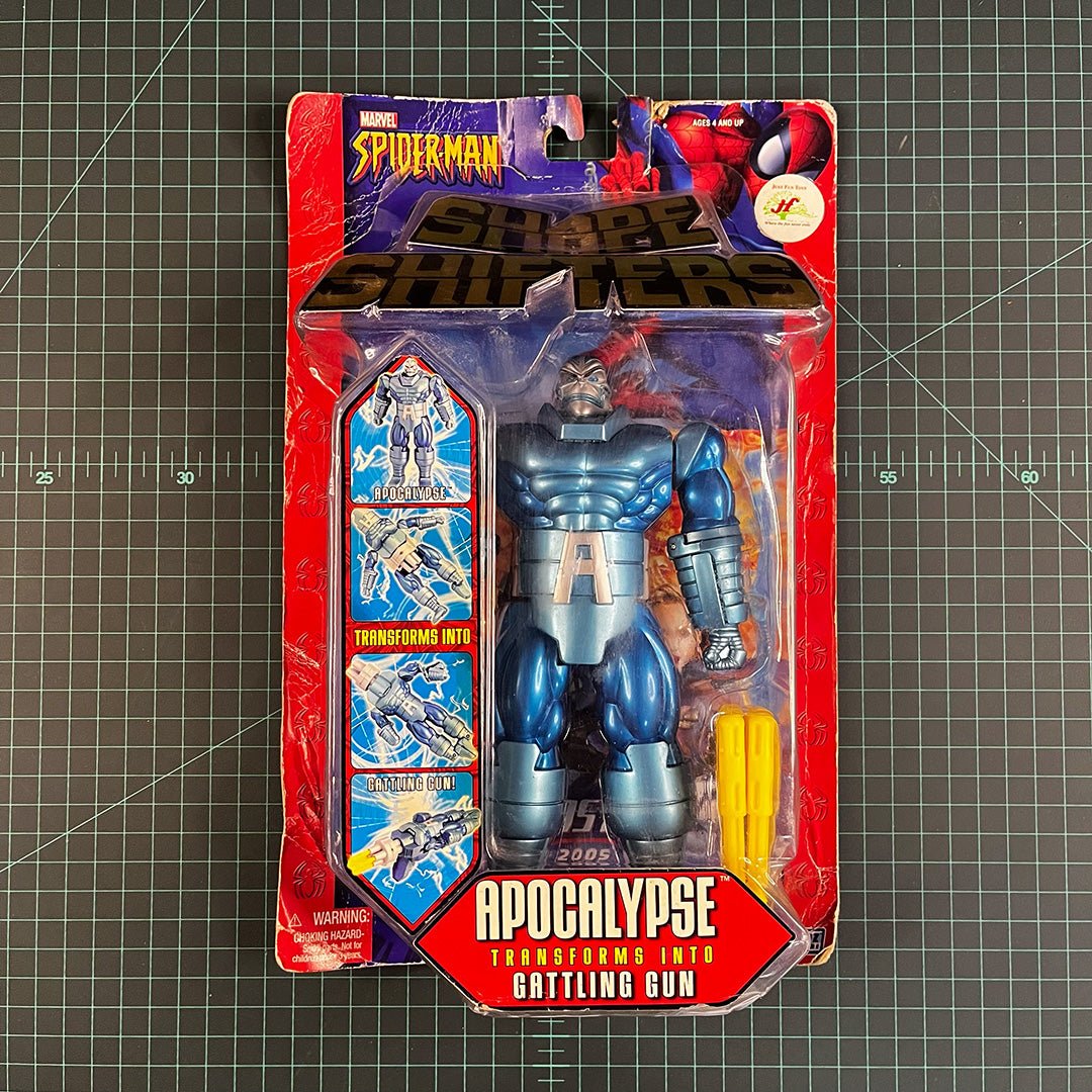 Apocalypse | Spiderman Shape Shifters | 2004 | Toy Biz | Figurine | Collectible | Toy | New Sealed - RetroguySA