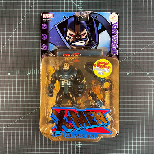 Apocalypse | X - Men: Classics | Including VHS | 2000 | Toy Biz | Figurine | Collectible | Toy | CIB - RetroguySA