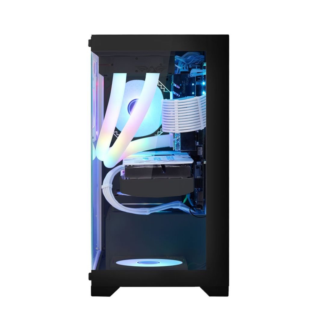 Armaggeddon Aquaron MicroATX Gaming Case - Black - RetroguySA