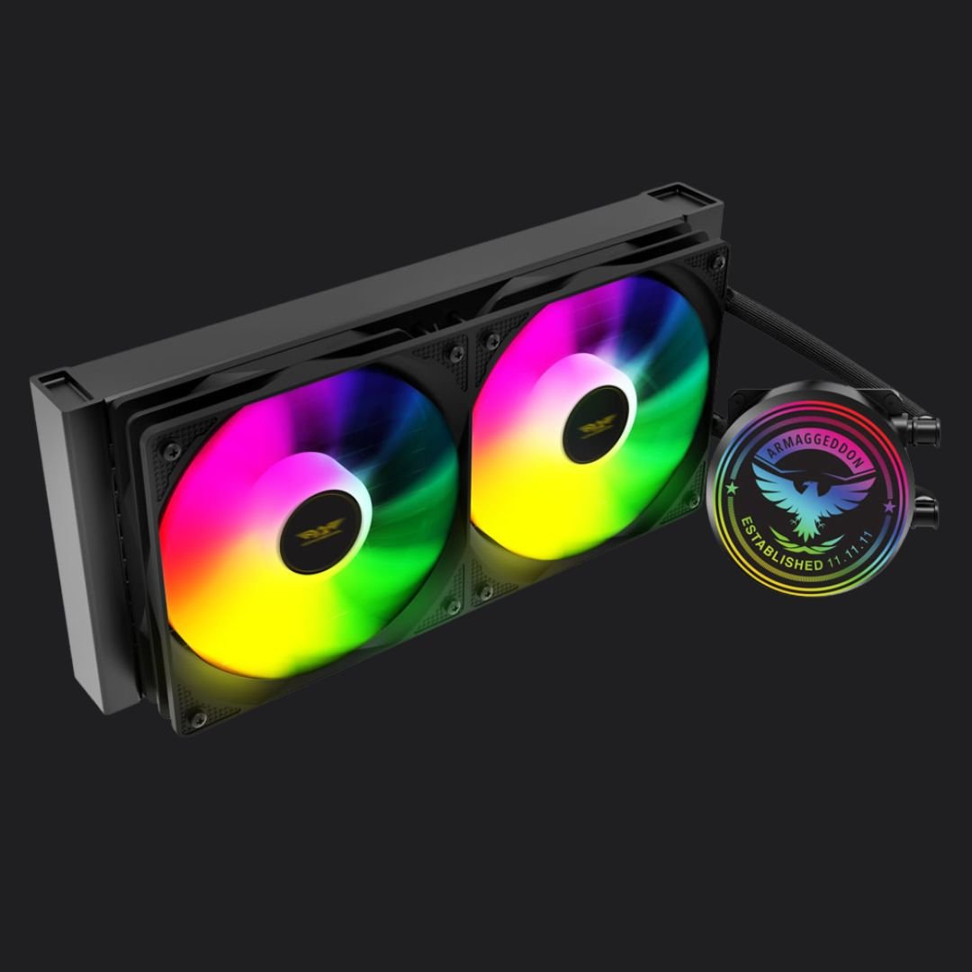 Armaggeddon Arctic Freeze 240 CPU Liquid Cooler - Black - RetroguySA