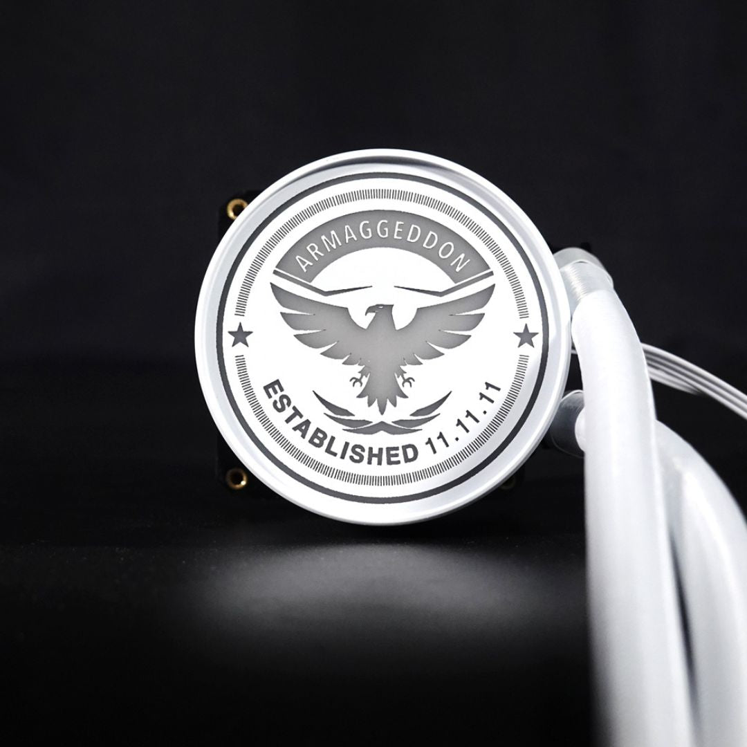 Armaggeddon Arctic Freeze 240 CPU Liquid Cooler - White - RetroguySA