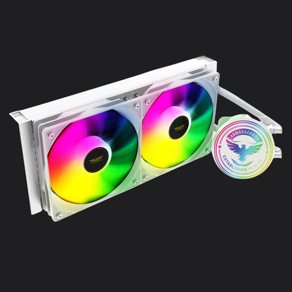 Armaggeddon Arctic Freeze 240 CPU Liquid Cooler - White - RetroguySA