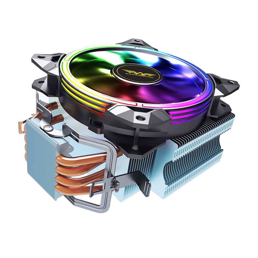 Armaggeddon Artic Storm 3 CPU Cooler with RGB Lights - RetroguySA