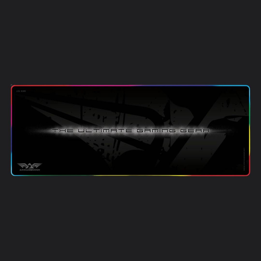 Armaggeddon Assault AS - 33R Extra Large RGB Gaming Mouse Mat - RetroguySA