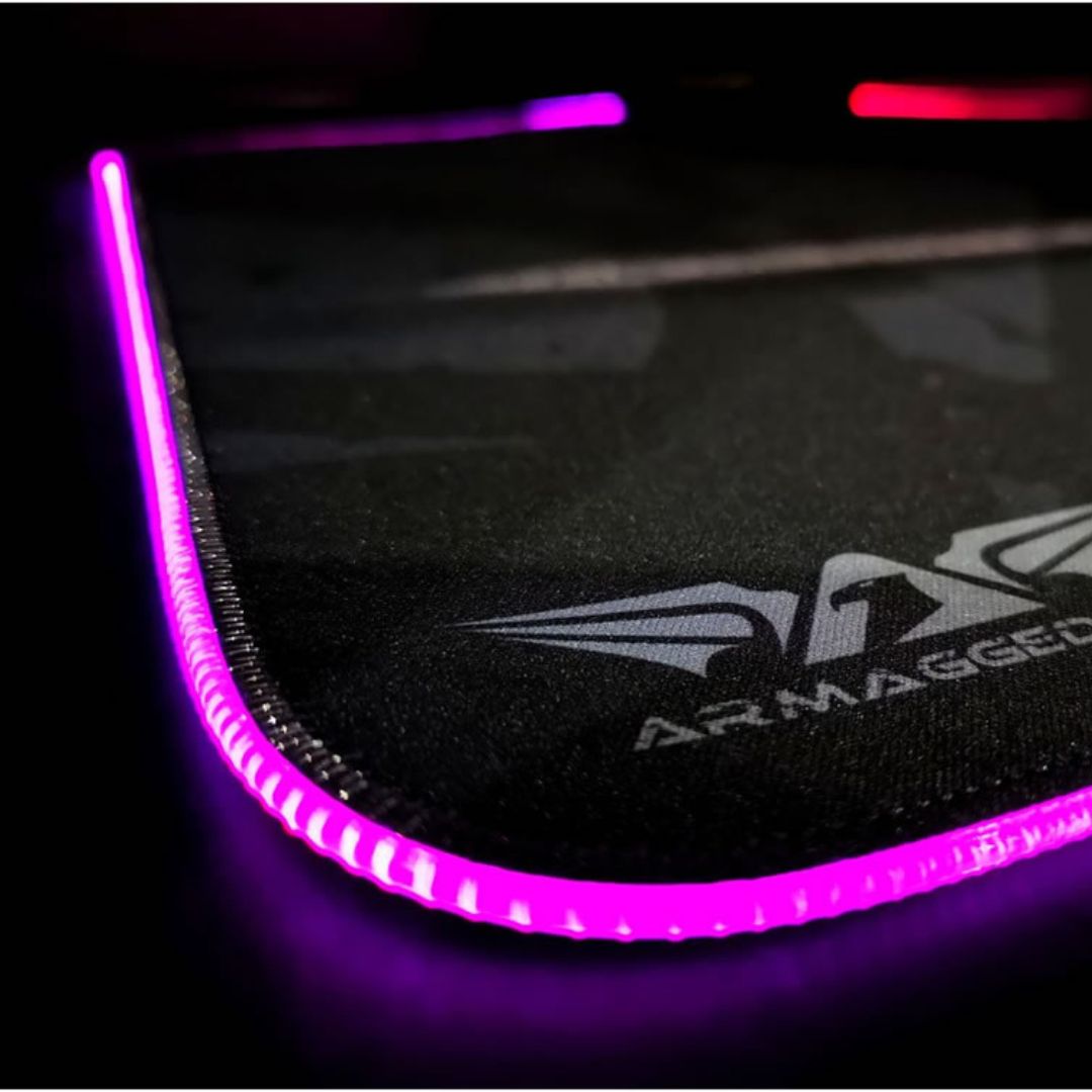 Armaggeddon Assault AS - 33R Extra Large RGB Gaming Mouse Mat - RetroguySA