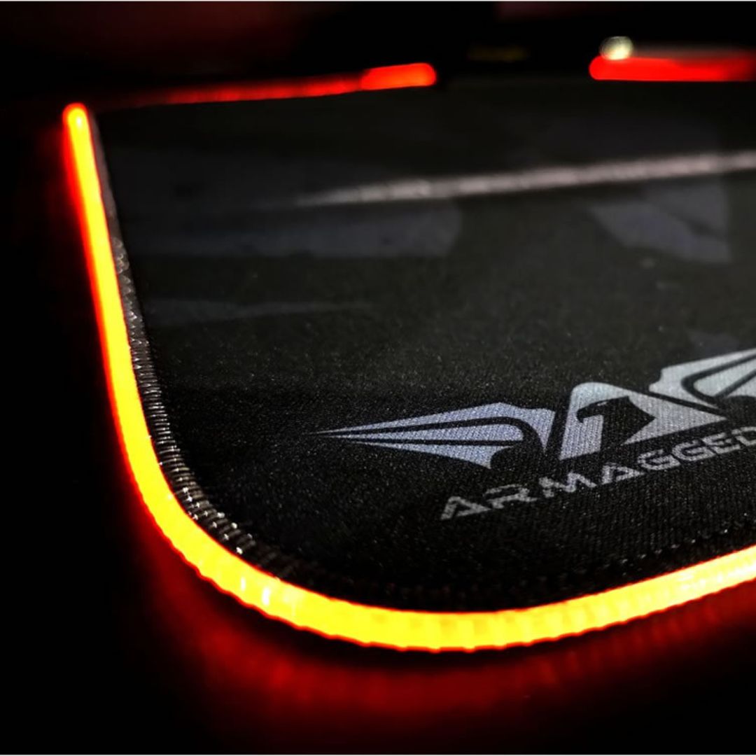 Armaggeddon Assault AS - 33R Extra Large RGB Gaming Mouse Mat - RetroguySA