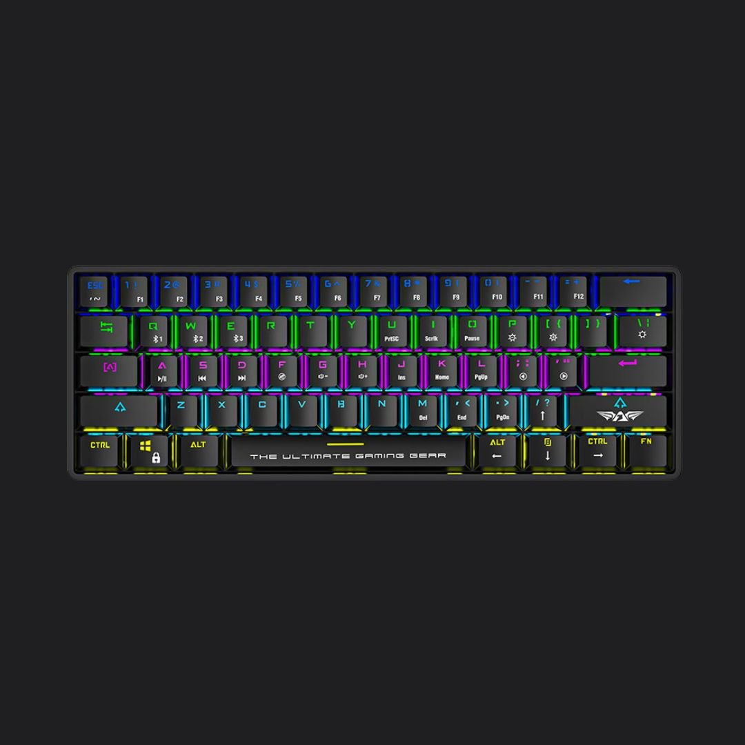 Armaggeddon MBA - 61R Starling 61 Key Bluetooth Mechanical Keyboard - Black - RetroguySA