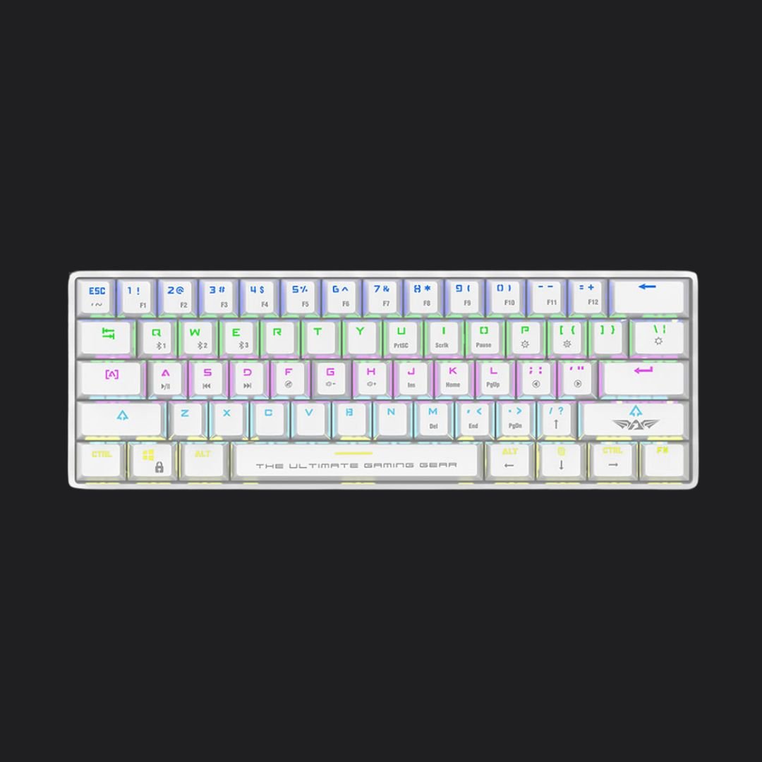 Armaggeddon MBA - 61R Starling 61 Key Bluetooth Mechanical Keyboard - White - RetroguySA