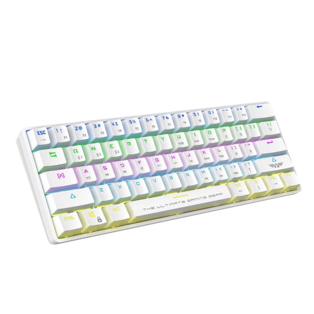 Armaggeddon MBA - 61R Starling 61 Key Bluetooth Mechanical Keyboard - White - RetroguySA