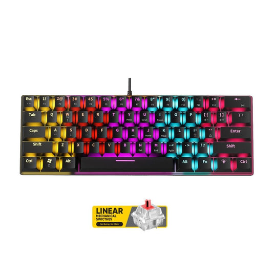 Armaggeddon MKA - 1C Neo Psychswift 61 keys Mechanical Keyboard - Linear - RetroguySA