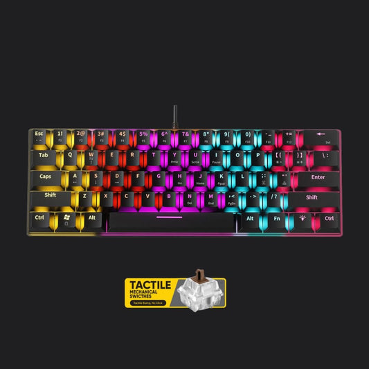 Armaggeddon MKA - 1C Neo Psychswift 61 keys Mechanical Keyboard - Tactile - RetroguySA