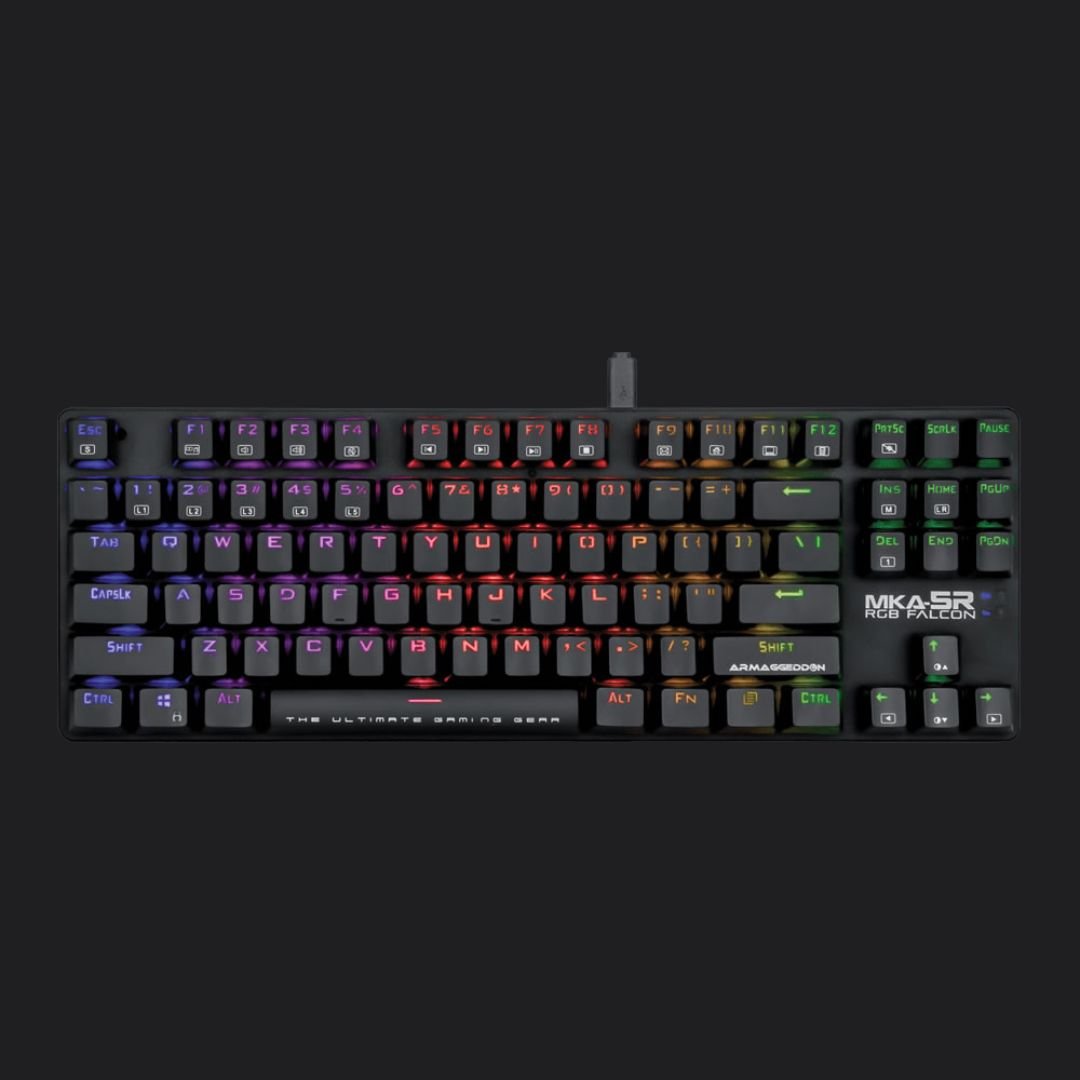 Armaggeddon MKA - 5R RGB FALCON Mechanical Keyboard - RetroguySA