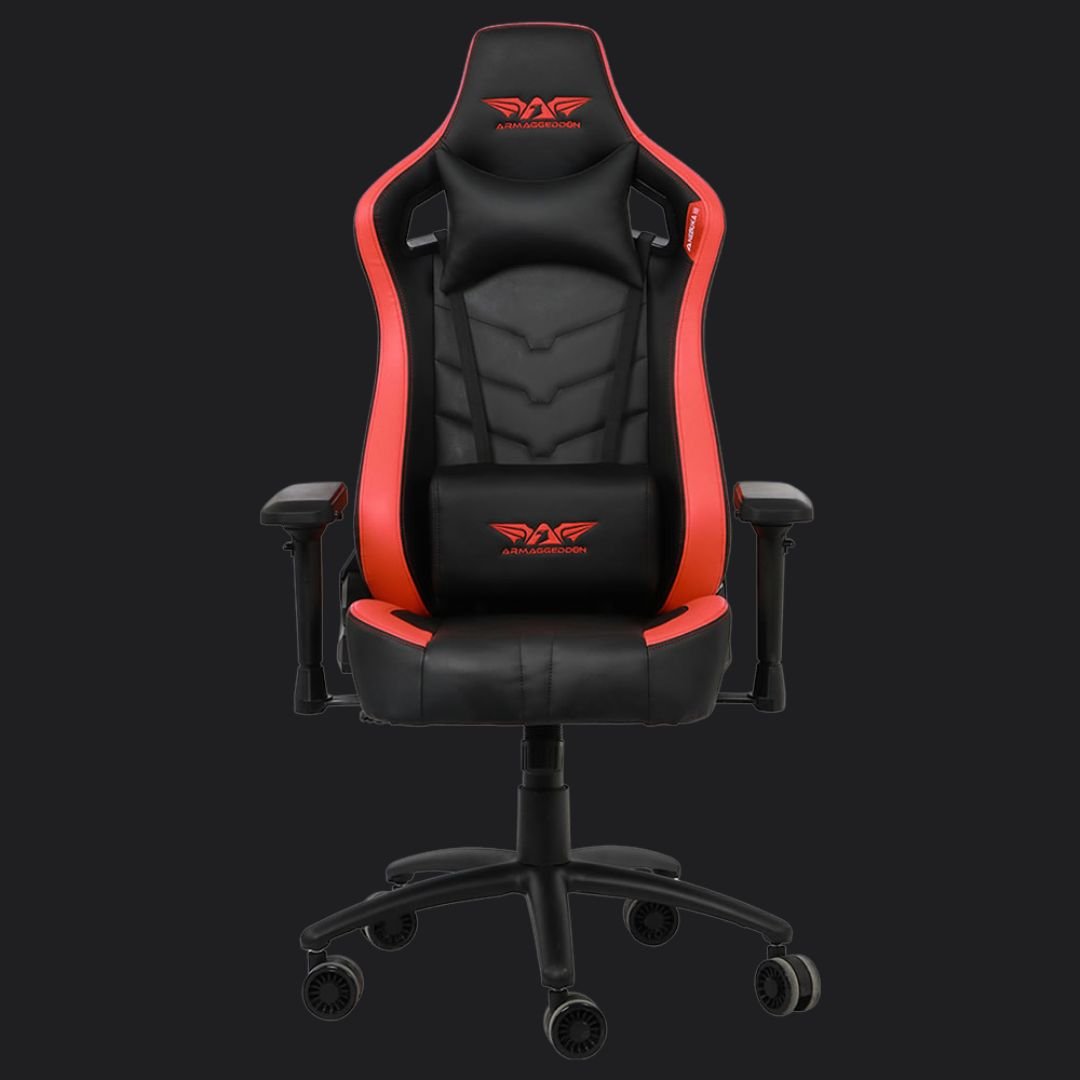 Armaggeddon Nebuka III Gaming Chair - Firestorm Red - RetroguySA